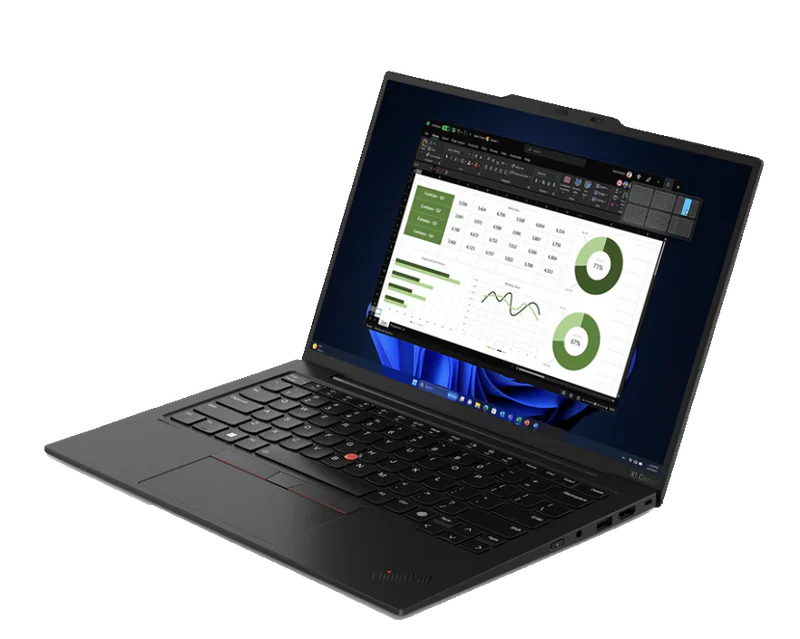 Ordinateur portable Ultrabook Lenovo ThinkPad X1 Carbon Gen 13 14" 2.8K OLED 120 Hz Ultra 7 258V 32 Go RAM 1 To SSD – Image 2